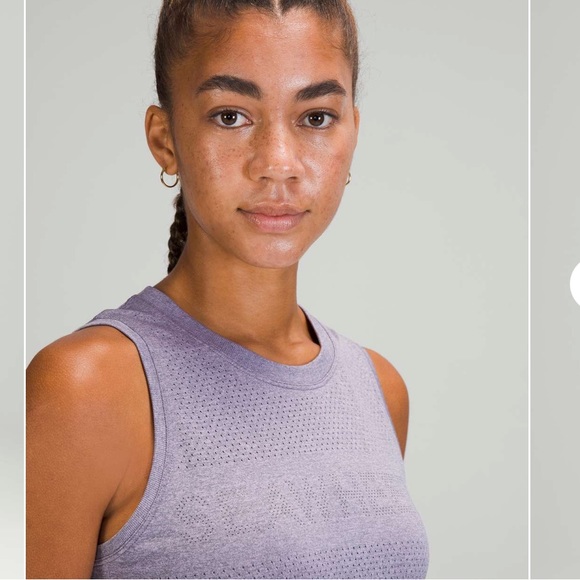 Lululemon SeaWheeze Swiftly Breathe Cropped Tank Top - Picture 2 of 5